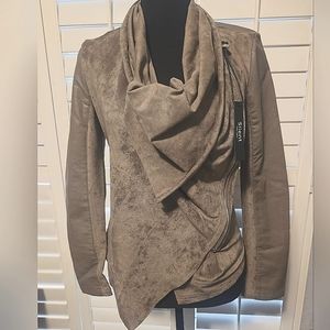 New Vegan Modern Anime Moto Grunge Boho Casual Streetwear Jacket XS NWTs